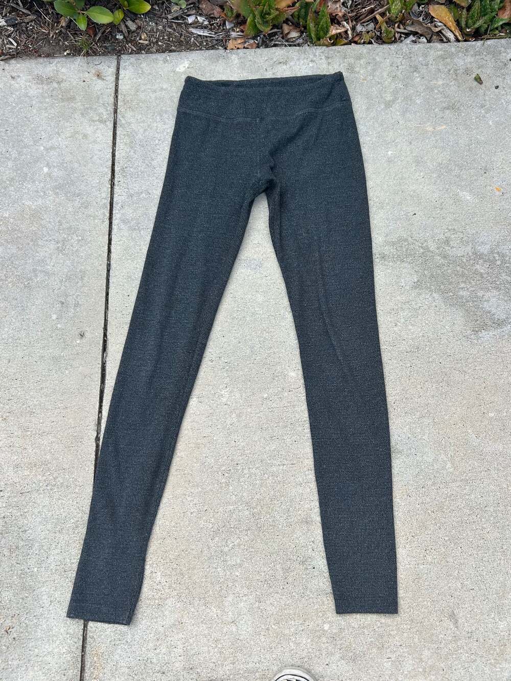 Brandy Melville Waffle Knit Thermal Leggings
